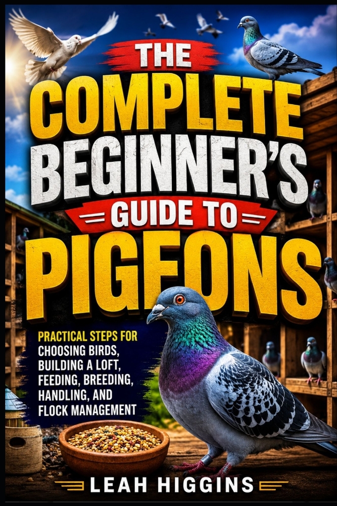 The Complete Beginner's Guide to Pigeons: Practical Steps for Choosing Birds, Building a Loft, Feeding, Breeding, Handling, and Flock Management cover