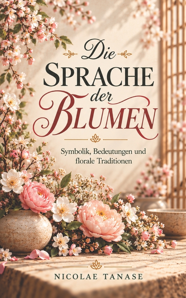 Die Sprache der Blumen: Symbolik, Bedeutungen und florale Traditionen (Braut-Farbausgabe) cover