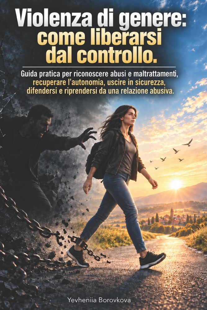 Violenza di genere: come liberarsi dal controllo: Guida pratica per riconoscere abusi e maltrattamenti, recuperare l'autonomia, uscire in sicurezza, d cover