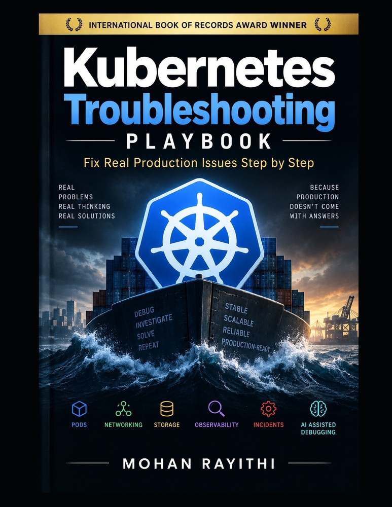 Kubernetes Troubleshooting Playbook: Fix Real Production Issues Step by Step cover
