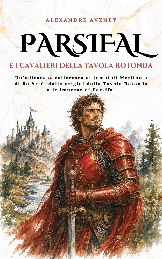 Parsifal e i Cavalieri della Tavola Rotonda: Un'odissea cavalleresca ai tempi di Merlino e di Re Artù, dalle origini della Tavola Rotonda alle imprese cover