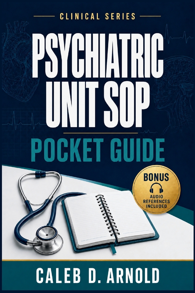 Psychiatric Unit SOP Pocket Guide cover