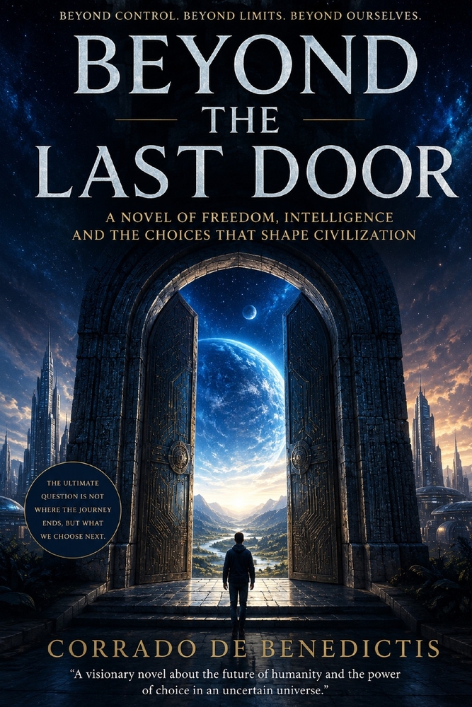 Beyond the Last Door: A Journey Through Intelligence, Civilizations, Freedom and the Boundaries of the Universe cover