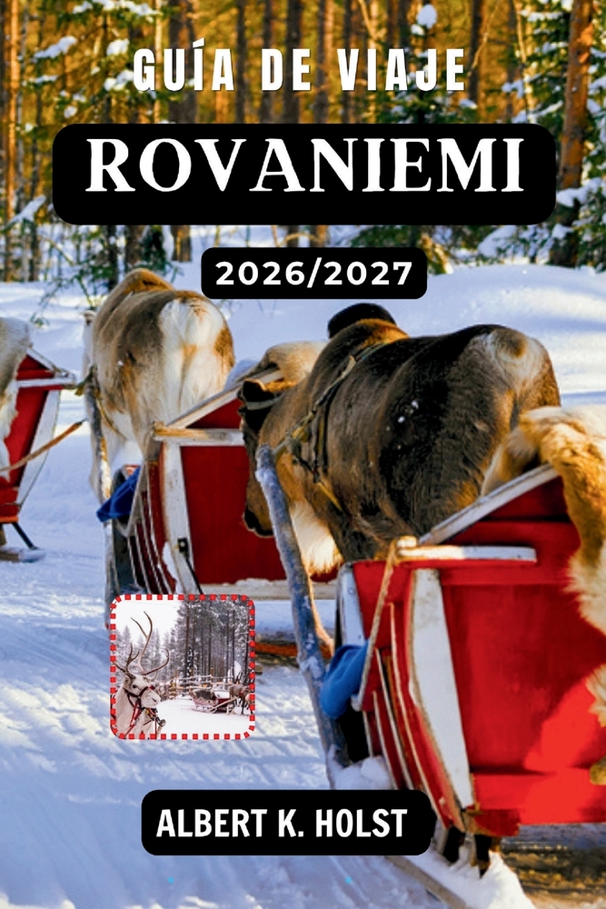 Guía de Viaje Rovaniemi 2026/2027: Descubre Laponia, Santa Claus Village, Aventuras Árticas y Auroras Boreales cover
