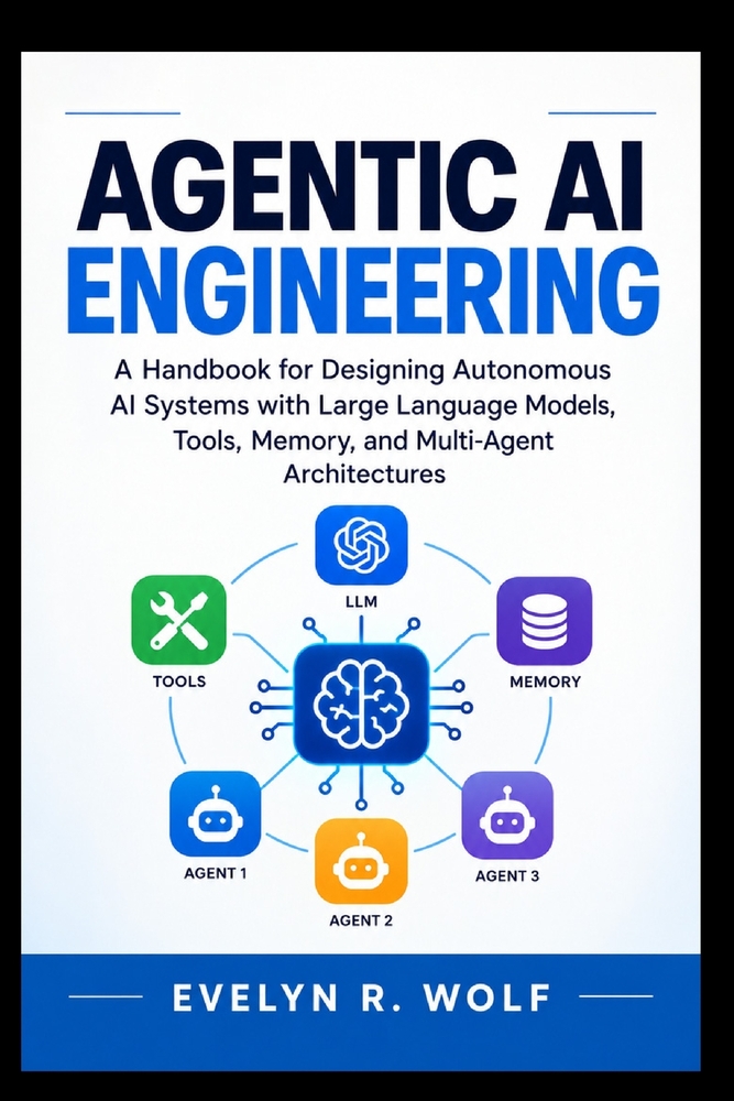 Agentic AI Engineering: A Handbook for Designing Autonomous AI Systems with Large Language Models, Tools, Memory, and Multi-Agent Architectures. cover