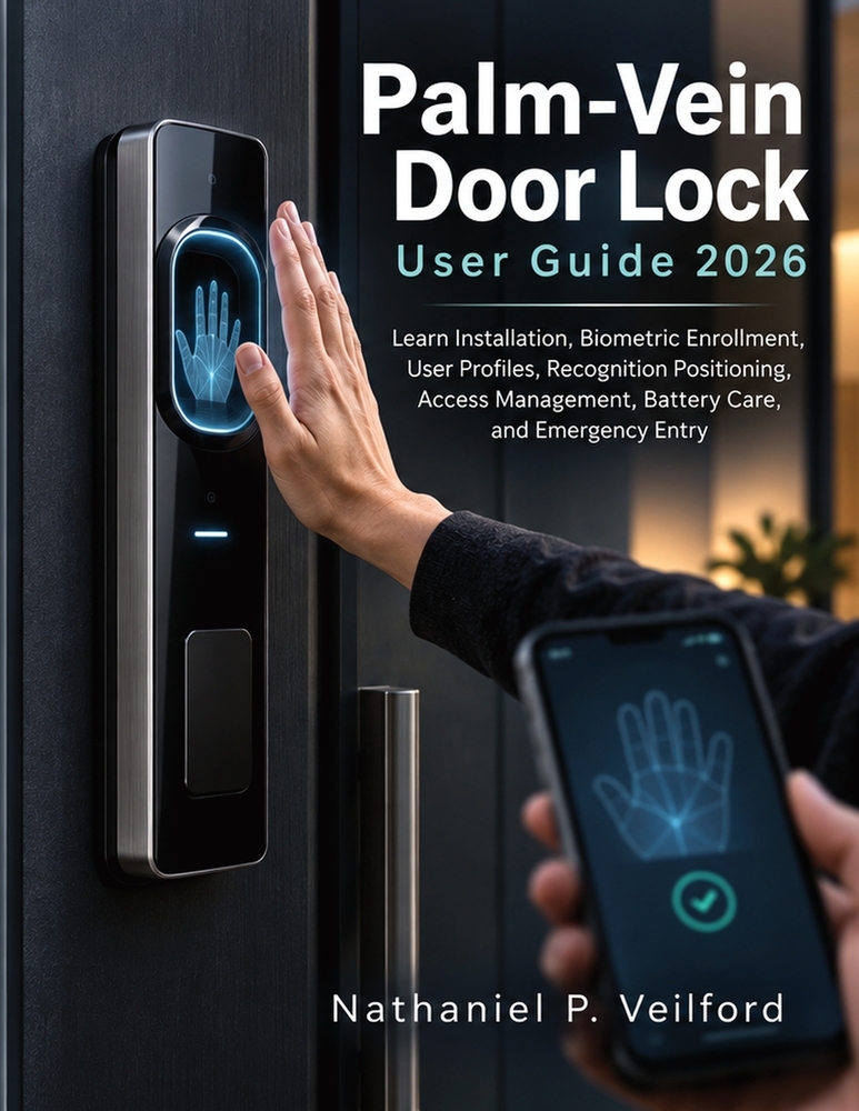 Palm-Vein Door Lock User Guide 2026: Learn Installation, Biometric Enrollment, User Profiles, Recognition Positioning, Access Management, Battery Care cover