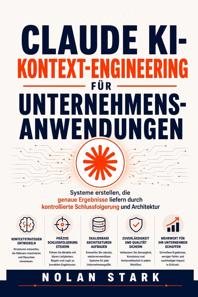 Claude KI-Kontext-Engineering für Unternehmensanwendungen: Systeme erstellen, die genaue Ergebnisse liefern durch kontrollierte Schlussfolgerung und A cover