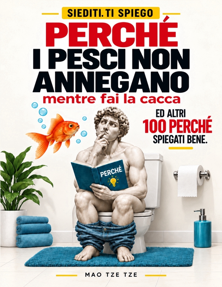 Siediti. Ti spiego perché i pesci non annegano: Mentre fai la cacca. E altre 100 curiosità spiegate bene cover