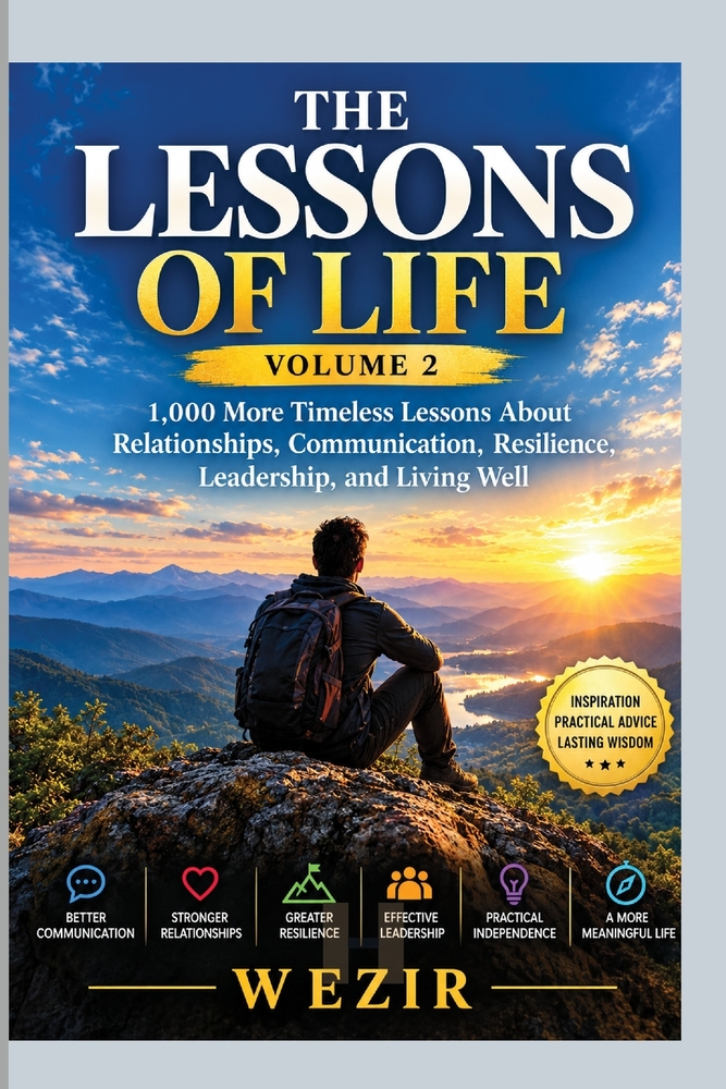 The Lessons of Life - Volume 2: 1,000 More Timeless Lessons About Relationships, Communication, Resilience, Leadership, and Living Well cover
