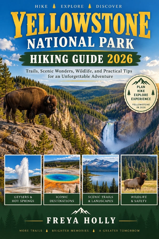Yellowstone National Park Hiking Guide 2026 cover
