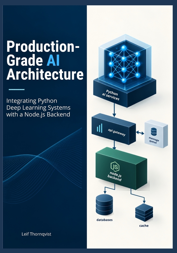 Production-Grade AI Architecture: Integrating Python Deep Learning Systems with a Node.js Backend cover