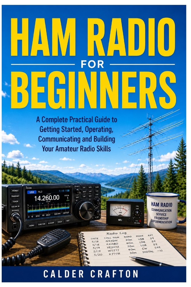 Ham Radio for Beginners: A Complete Practical Guide to Getting Started, Operating, Communicating and Building Your Amateur Radio Skills cover