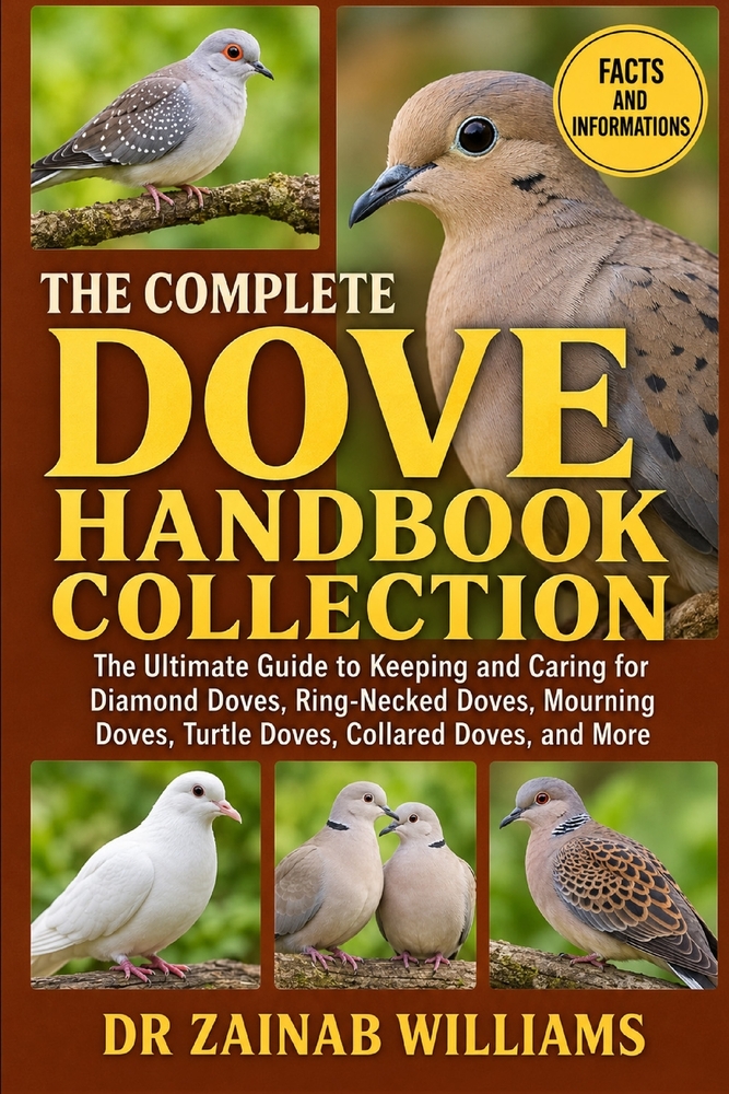 The Complete Dove Handbook Collection: The Ultimate Guide to Keeping and Caring for Diamond Doves, Ring-Necked Doves, Mourning Doves, Turtle Doves, Co cover