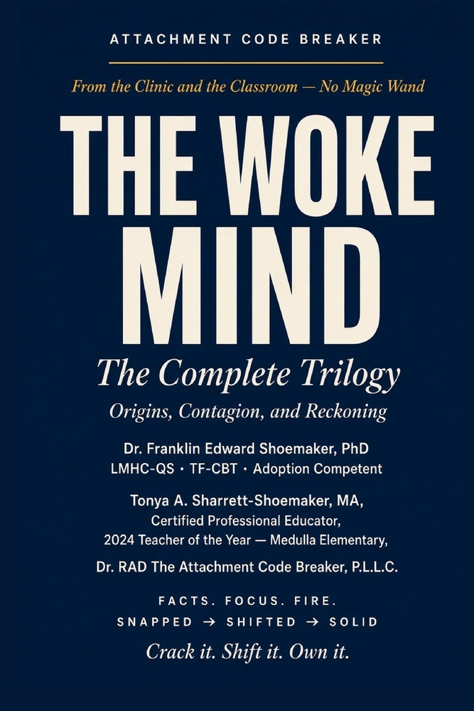 The Woke Mind: The Complete Trilogy Origins - Contagion - Reckoning cover