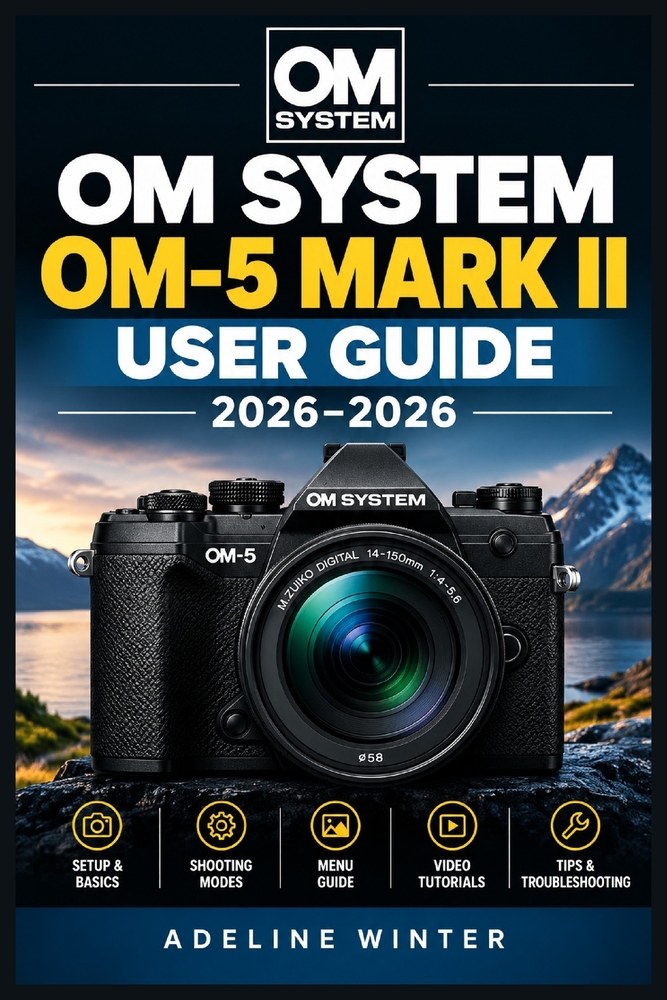 Om System Om-5 Mark II User Guide 2026: Master Every Control for Sharper Photos, Smooth Video, Creative Outdoor Shooting, and Confident Everyday Resul cover