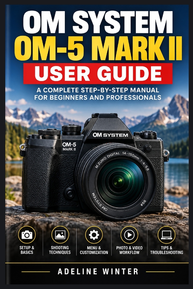 Om System Om-5 Mark II User Guide: Simple Instructions for Camera Controls, Everyday Techniques, and Better Results cover