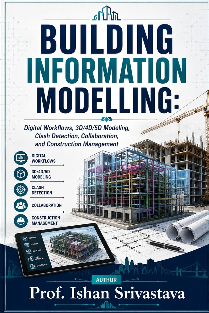 Building Information Modelling: Digital Workflows, 3D/4D/5D Modeling, Clash Detection, Collaboration, and Construction Management cover