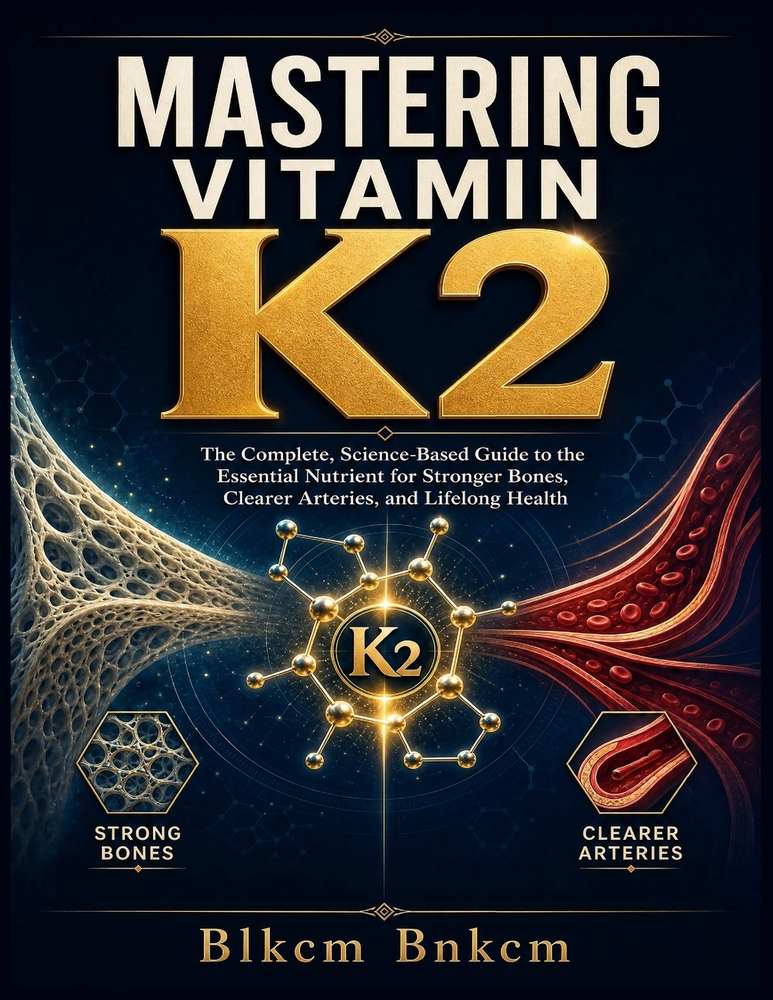 Mastering Vitamin K2: The Complete, Science-Based Guide to the Essential Nutrient for Stronger Bones, Clearer Arteries, and Lifelong Health cover