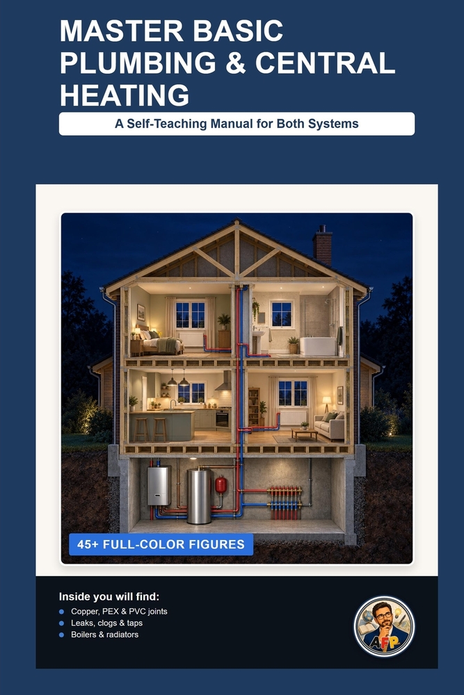 Master Basic Plumbing and Central Heating: A Self-Teaching Manual for Both Systems cover