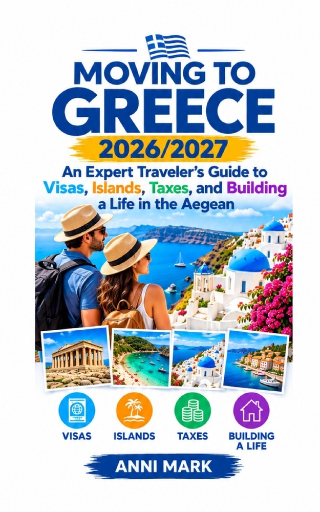 Moving to Greece 2026/2027: An Expert Traveler's Guide to Visas, Islands, Taxes, and Building a Life in the Aegean cover