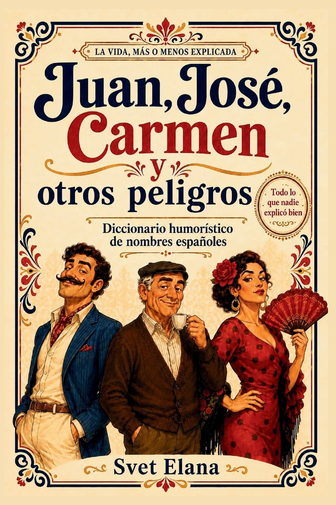Juan, José, Carmen y otros peligros: Diccionario humorístico de nombres españoles cover