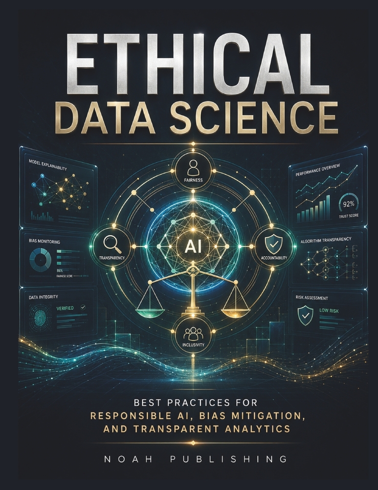 Ethical Data Science: A Practical Framework for Responsible AI, Algorithmic Fairness, Bias Reduction, Explainability, Privacy Protection, and Trustwor cover