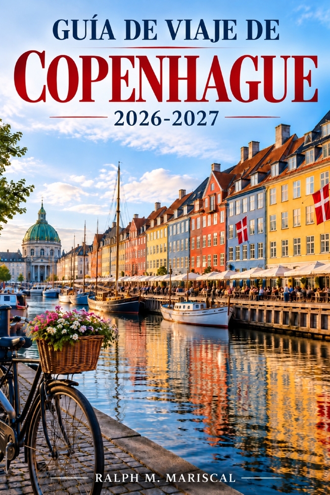 Guía de Viaje de Copenhague 2026-2027: Diseña un itinerario en torno a Nyhavn, los lugares reales, los paseos por los barrios, la gastronomía danesa, cover