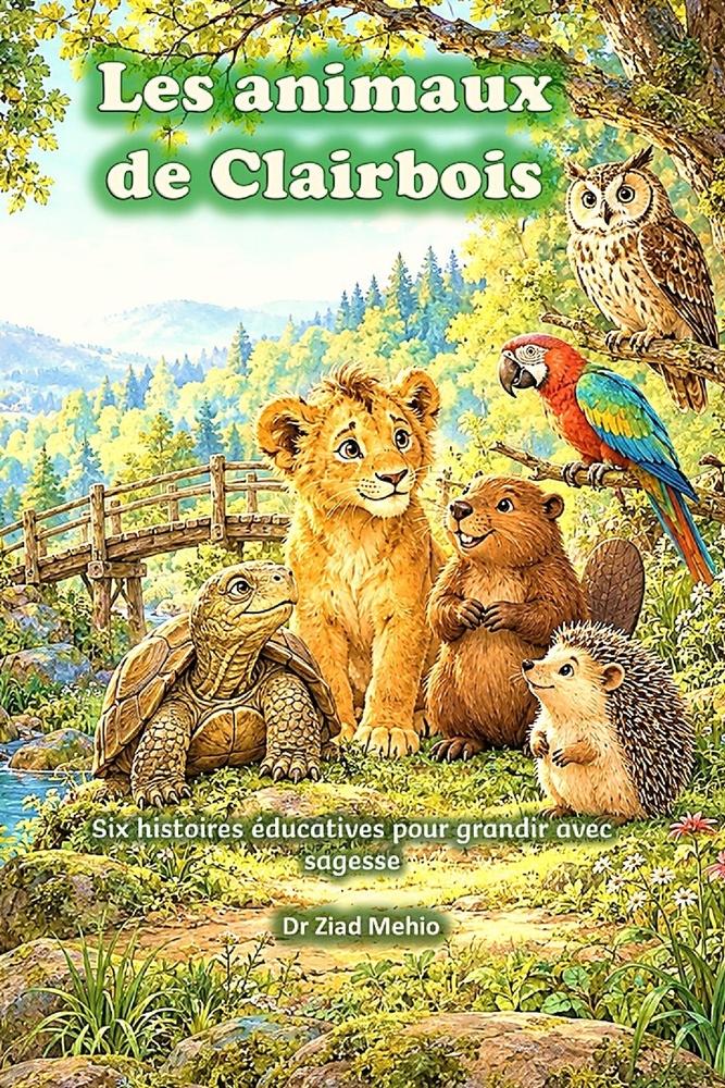Les animaux de Clairbois: Six histoires éducatives pour grandir avec sagesse cover