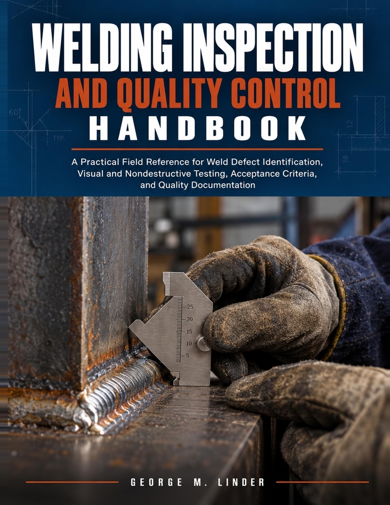 Welding Inspection and Quality Control Handbook: A Practical Field Reference for Weld Defect Identification, Visual and Nondestructive Testing, Accept cover