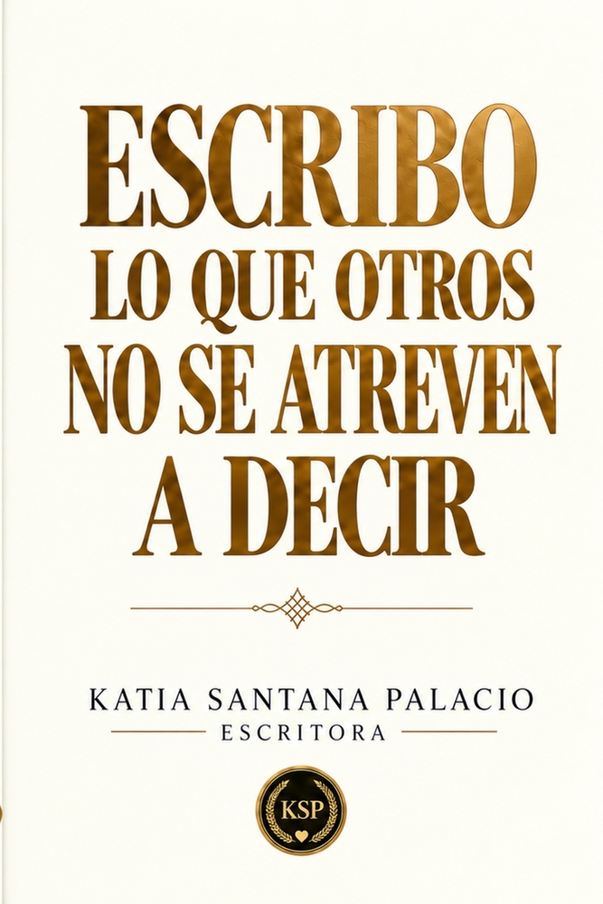 Escribo lo que otros no se atreven a decir cover