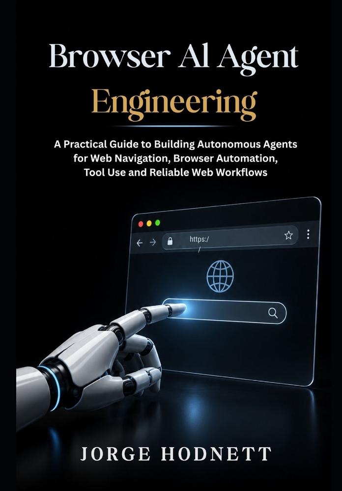 Browser AI Agent Engineering: A Practical Guide to Building Autonomous Agents for Web Navigation, Browser Automation, Tool Use and Reliable Web Workfl cover