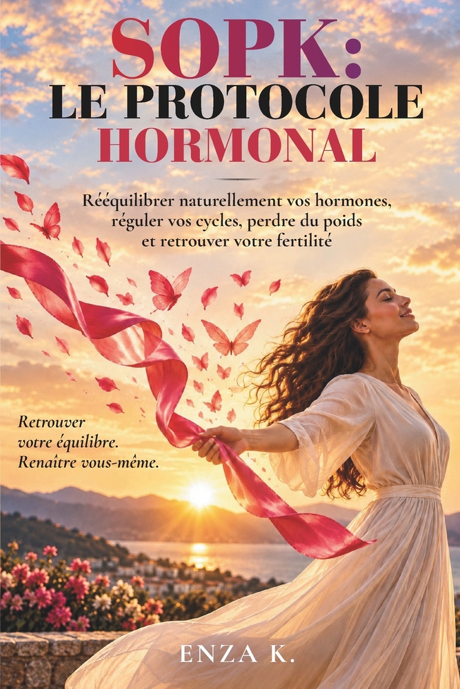Sopk: LE PROTOCOLE HORMONAL: Rééquilibrer naturellement vos hormones, réguler vos cycles, perdre du poids et retrouver votre fertilité cover