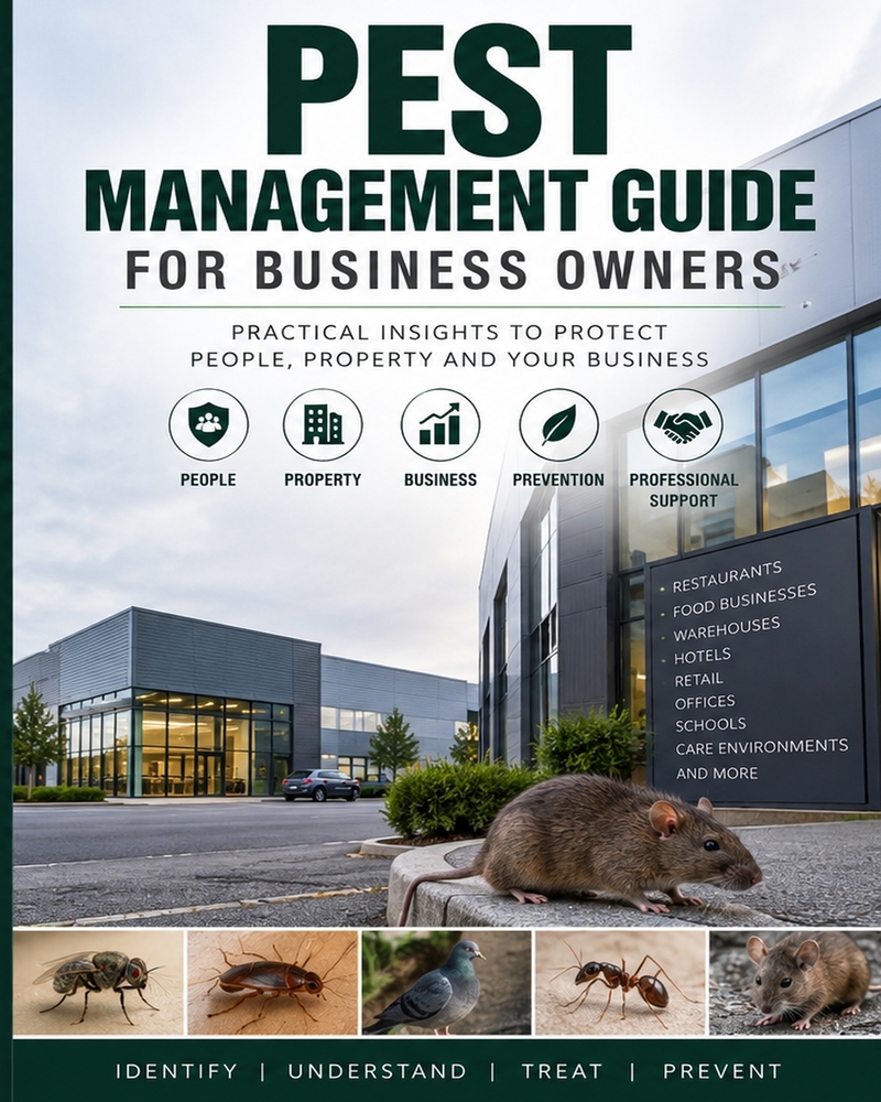Pest Management Guide for Business Owners: A Practical Guide to Pest Risk, Prevention, Compliance and Protecting Your Business cover
