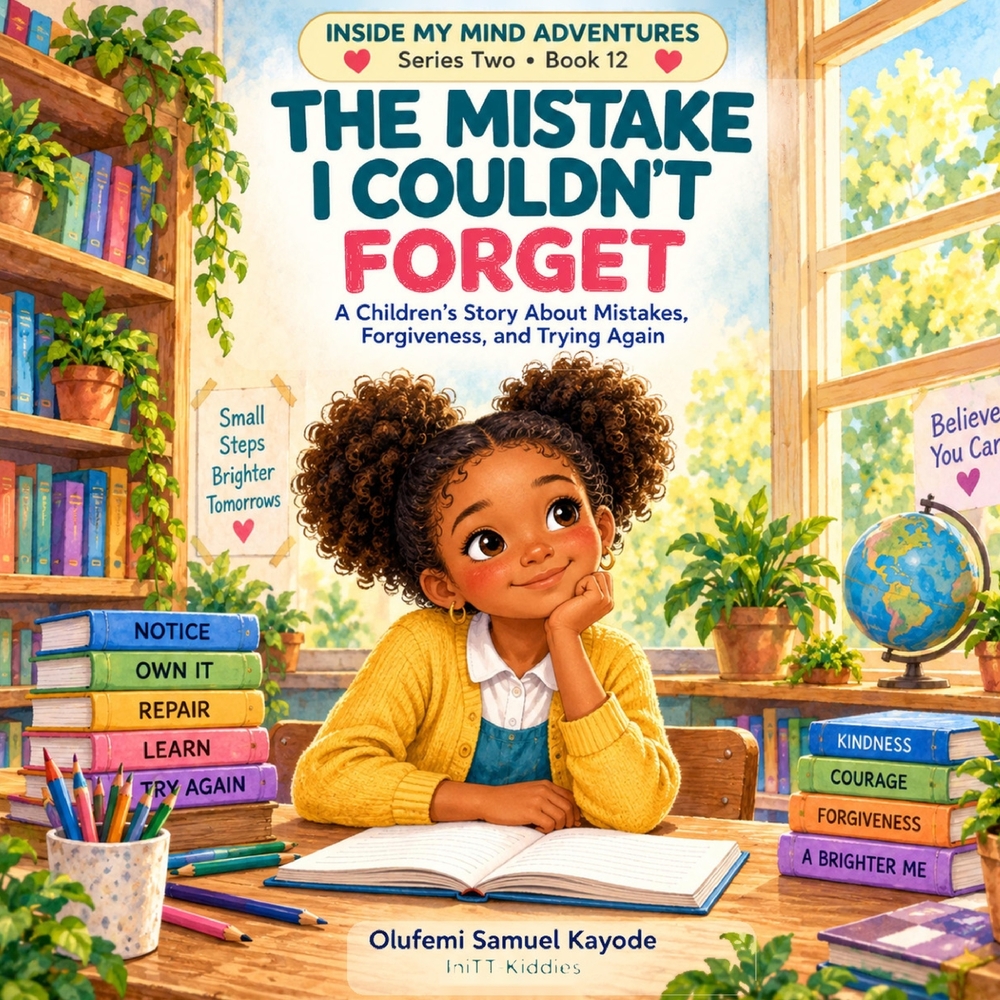 The Mistake I Couldn't Forget: A Children's Story About Mistakes, Forgiveness, and Trying Again cover