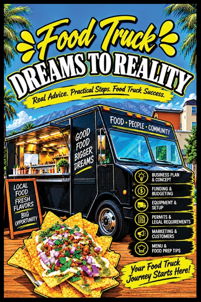 Food Truck Dreams To Reality: Everything You Need To Start, Launch And Grow a Successful Mobile Food Truck Business cover