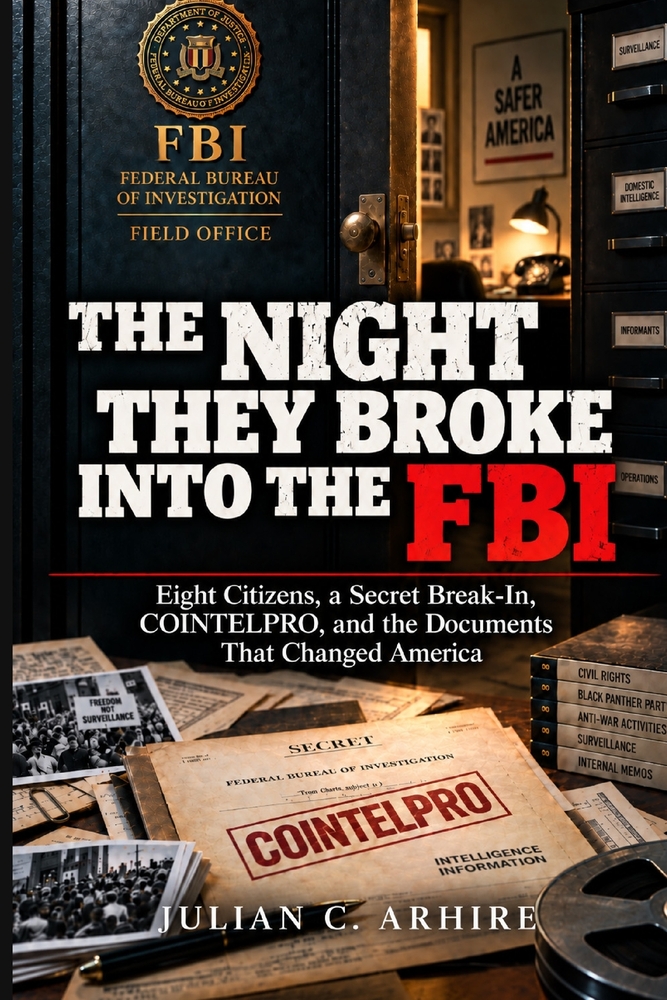 The Night They Broke Into the FBI: Eight Citizens, a Secret Break-In, COINTELPRO, and the Documents That Changed America cover