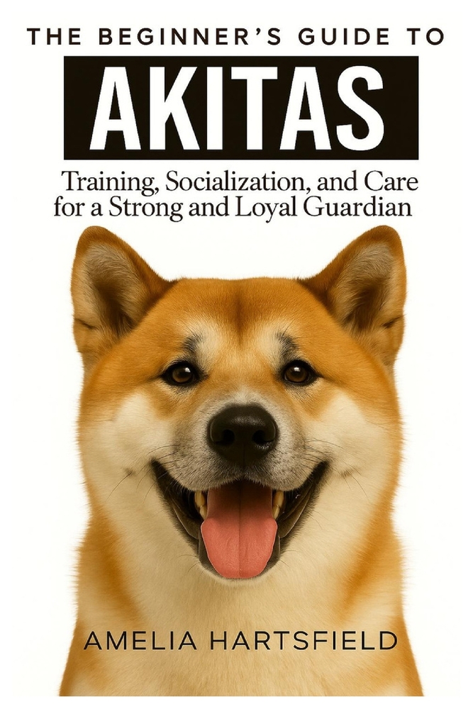 The Beginner's Guide to Akitas: Training, Socialization, and Care for a Strong and Loyal Guardian cover