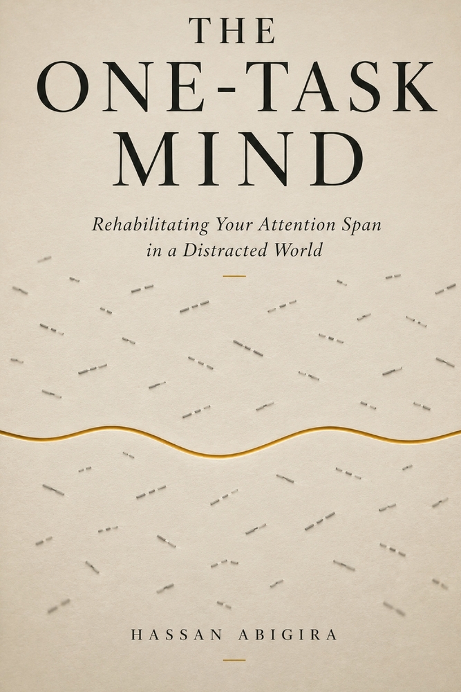 The One-Task Mind: Rehabilitating Your Attention Span in a Distracted World cover