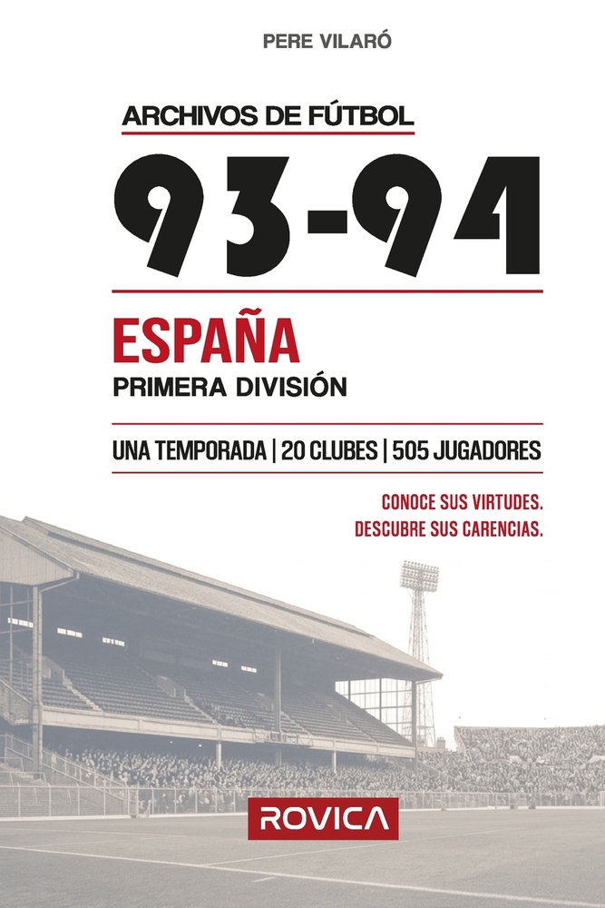93-94 España - Primera División cover