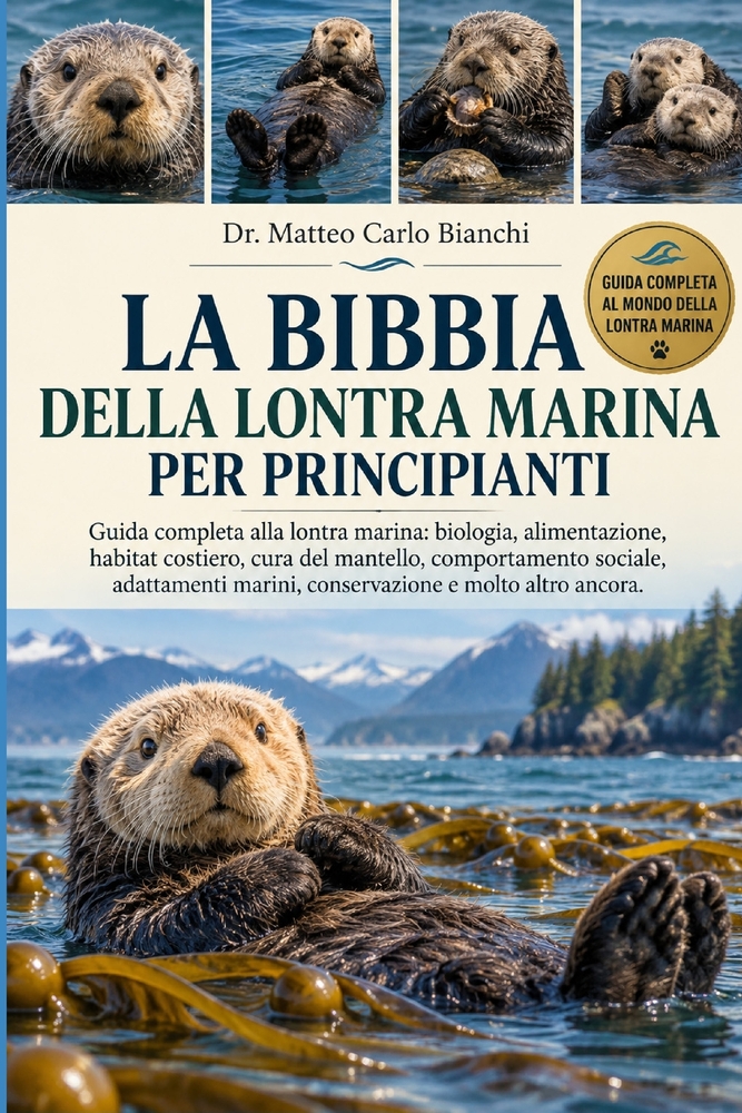 La Bibbia Della Lontra Marina Per Principianti: Guida completa alla lontra marina: biologia, alimentazione, habitat costiero, cura del mantello, compo cover