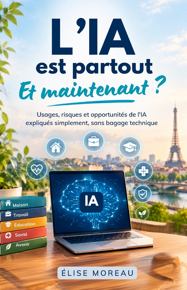 L'IA est partout. Et maintenant ?: Usages, risques et opportunités de l'IA expliqués simplement, sans bagage technique cover