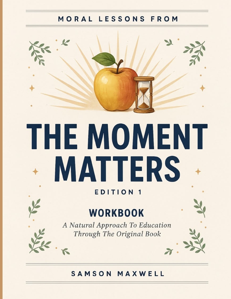 Moral Lessons From The Moments Matters Edition 1: A Natural Approach To Education Through The Original Book cover