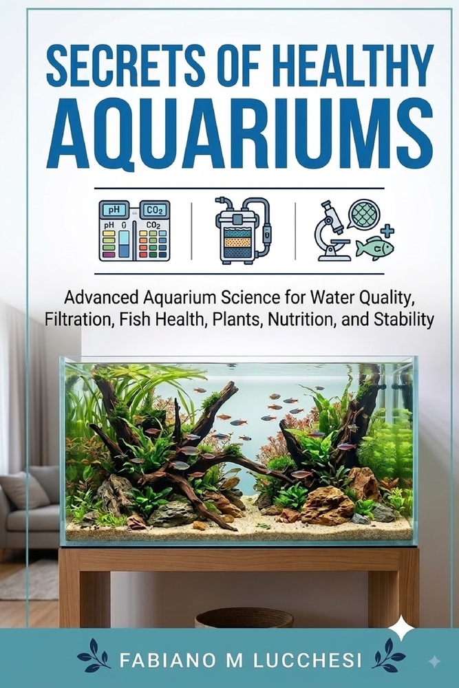 Secrets of Healthy Aquariums: Advanced Aquarium Science for Water Quality, Filtration, Fish Health, Plants, Nutrition, and Stability cover