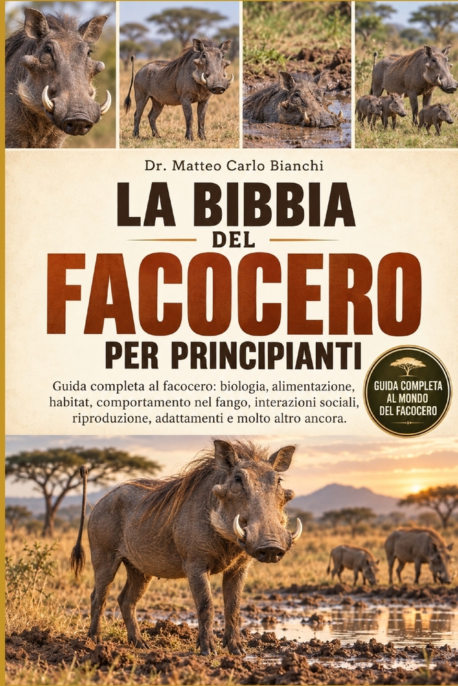 La Bibbia del Facocero Per Principianti: Guida completa al facocero: biologia, alimentazione, habitat, comportamento nel fango, interazioni sociali, r cover