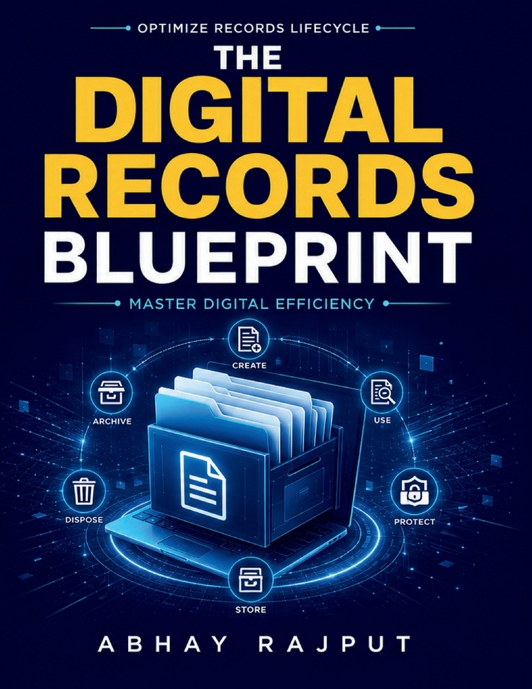 The Digital Records Blueprint: Remote Access Solutions Organizational Information Integration Compliance and Audit Framework Digital Preservation Tech cover