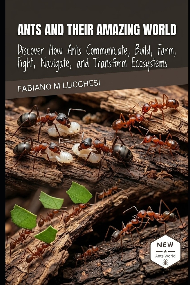 Ants and Their Amazing World: Discover How Ants Communicate, Build, Farm, Fight, Navigate, and Transform Ecosystems cover