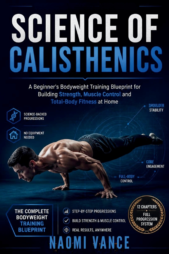 Science of Calisthenics: A Beginner's Bodyweight Training Blueprint for Building Strength, Muscle Control and Total-Body Fitness at Home cover