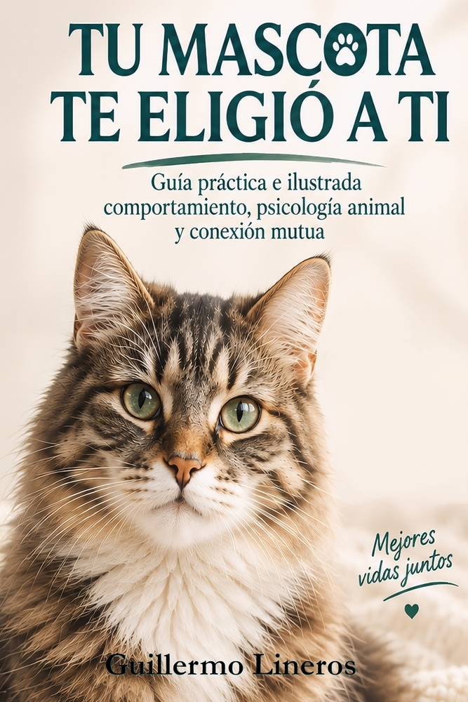 Tu mascota te eligió a ti: Guía práctica e ilustrada sobre comportamiento, psicología animal y conexión mutua cover