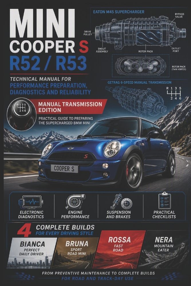 MINI Cooper S R52/R53 Performance Preparation and Tuning Manual: Diagnostics, Maintenance, Performance Upgrades and Complete Build Projects for the Su cover
