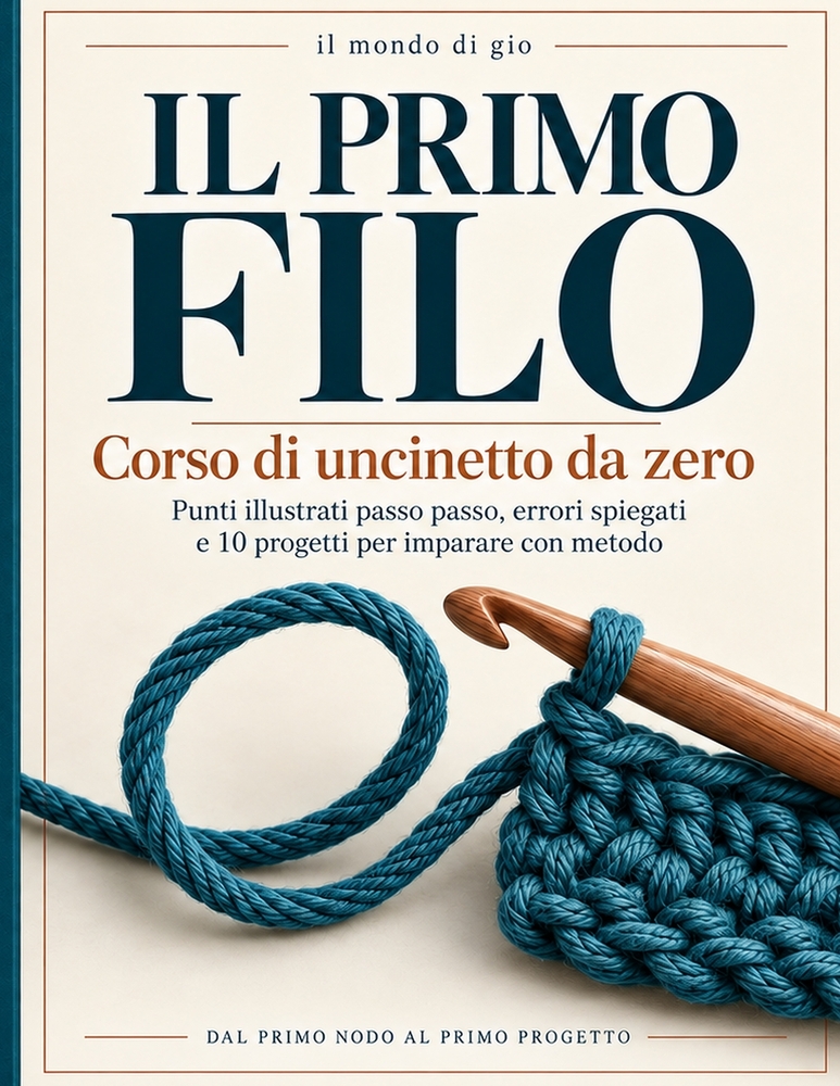 Il Primo Filo: Corso di uncinetto da zero cover